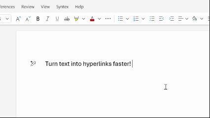 Word 新增快速添加超链接功能 - WinDiscover