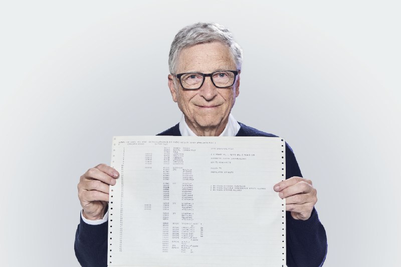 Bill Gates 分享微软首款商业产品 Altair BASIC 原始代码 - WinDiscover