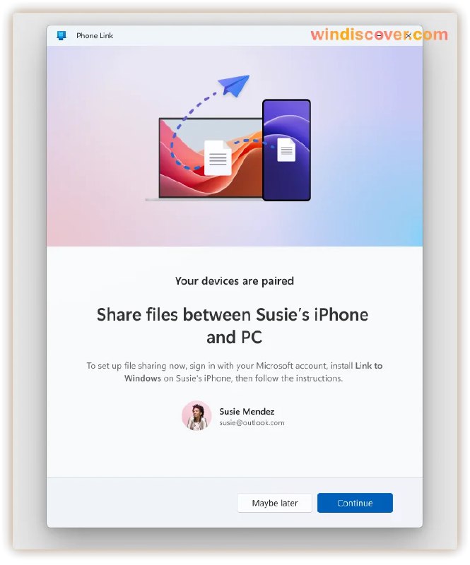 Windows ⇌ iPhone 文件共享功能已向 Windows Insider 推出 - WinDiscover