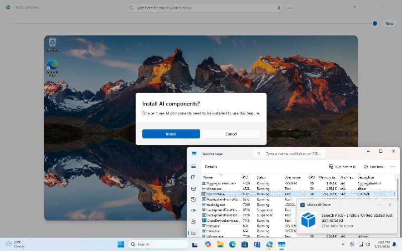 Windows Recall 将支持 X64 平台及前几代 WoA 设备 - WinDiscover