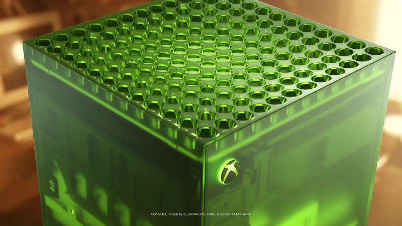 微软发布 Xbox Series X 25 周年限定版主机，复刻经典半透明绿 - WinDiscover