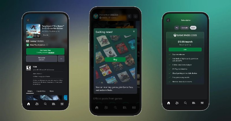 Xbox 移动应用即将支持“游戏购买”选项 - WinDiscover