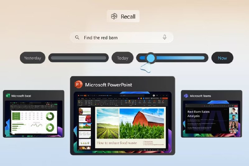 微软即将向 Windows 11 正式版用户推送 Windows Recall （预览）体验 - WinDiscover