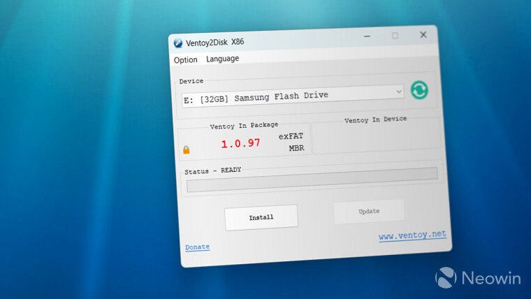Ventoy 更新 1.1.12 修复 Windows 显示与 Linux 安装问题 - WinDiscover