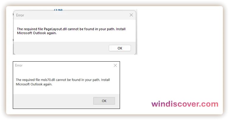 微软已修复 Office 程序 “pagelayout.dll 及 msls70.dll” 错误故障问题 - WinDiscover