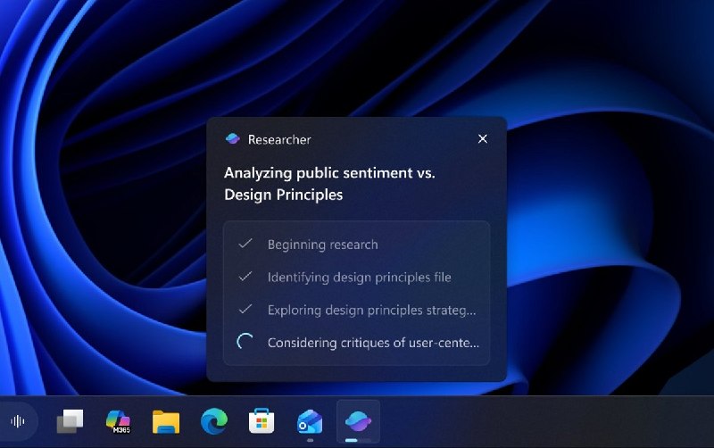 Windows 11 任务栏即将支持 AI Agent API - WinDiscover