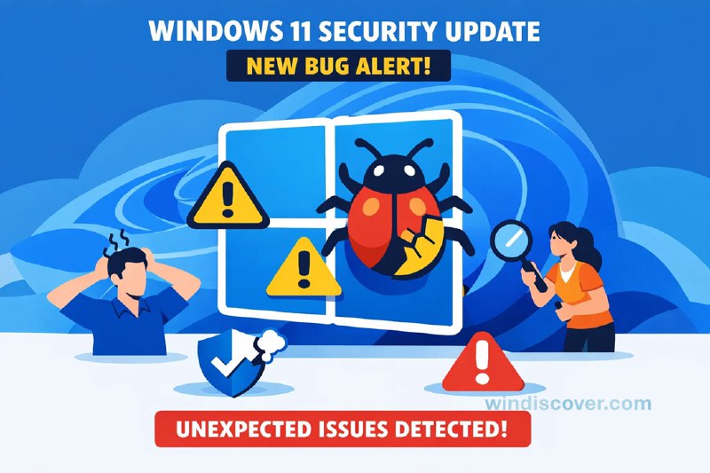 微软确认部分 Windows 11 设备安装最新补丁后无法正常关机或休眠 - WinDiscover