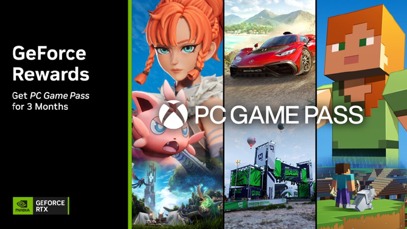 NVIDIA 向新用户提供免费 3 个月 PC Game Pass 订阅 - WinDiscover