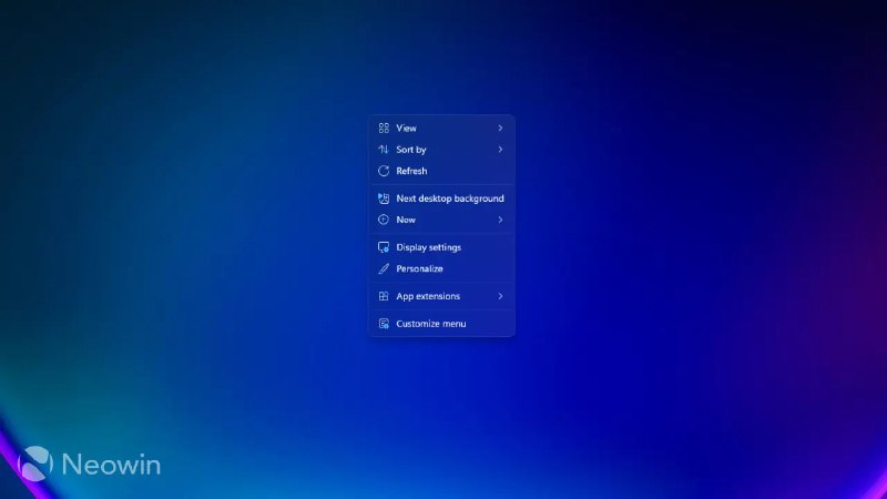 如何在 Windows 11 中使用 ViVeTool 启用新版右键菜单 - WinDiscover