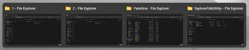 Explorer Tab Utility：Windows 11 文件资源管理器标签页增强工具 - WinDiscover