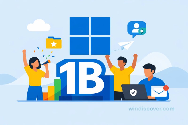 Windows 11 用户终于突破十亿，增速超越 Windows 10 - WinDiscover
