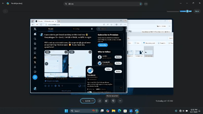 教程 | 在前代 WoA 设备上启用 Windows Recall 功能 - WinDiscover