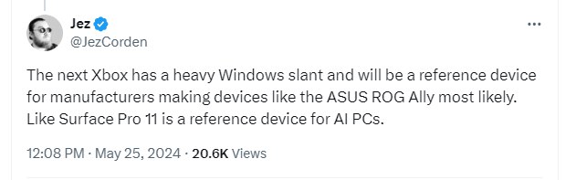 传微软将允许别的 OEM 打造属于自己的 Xbox 硬件 - WinDiscover