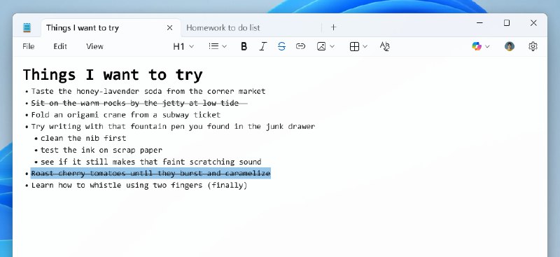 微软为 Windows 11 的记事本和画图应用推出新功能：增强 Markdown 支持与 AI 填色书模式 - WinDiscover