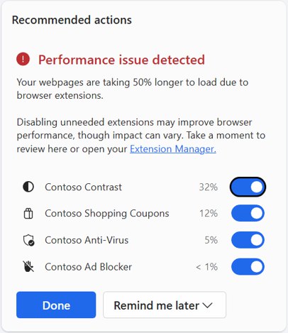 Edge 浏览器将推出插件性能检测功能 - WinDiscover