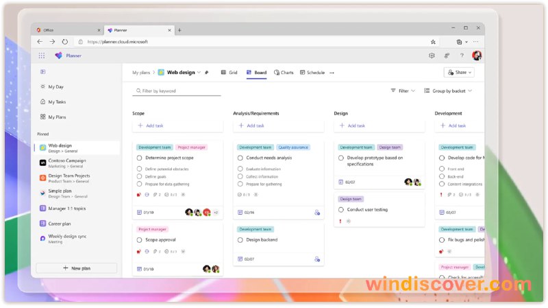 新版 Planner 网页版正式推出 - WinDiscover