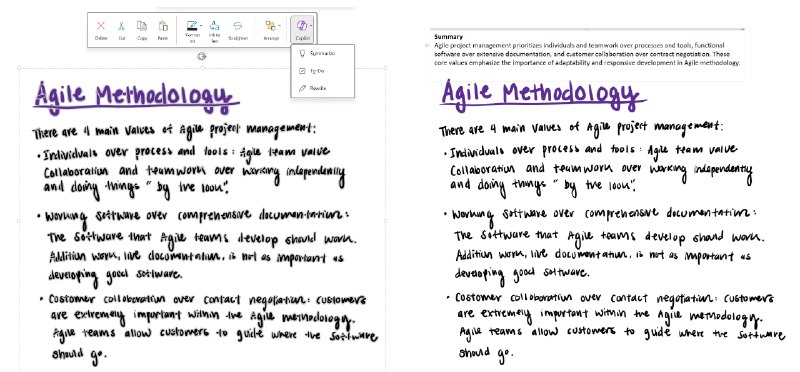 OneNote Copilot 开始支持理解手写内容 - WinDiscover