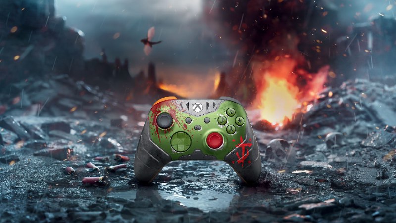 《毁灭战士：黑暗时代》限量版 Xbox 无线控制器正式上架 - WinDiscover