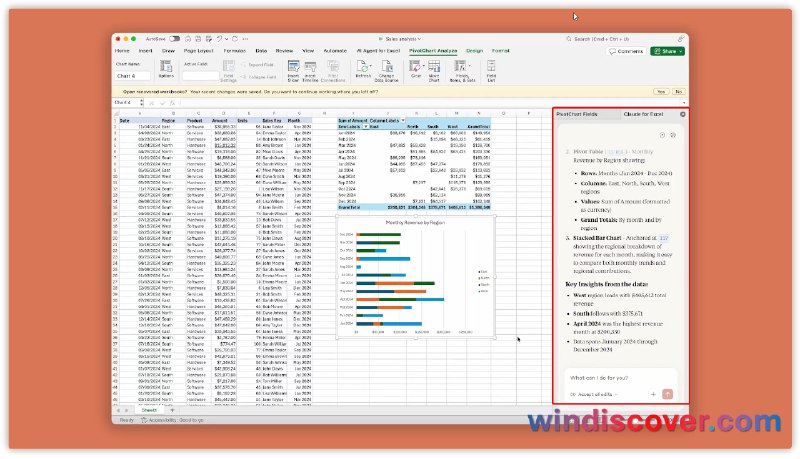Claude 现已集成至 Excel，助力高效处理复杂工作簿 - WinDiscover