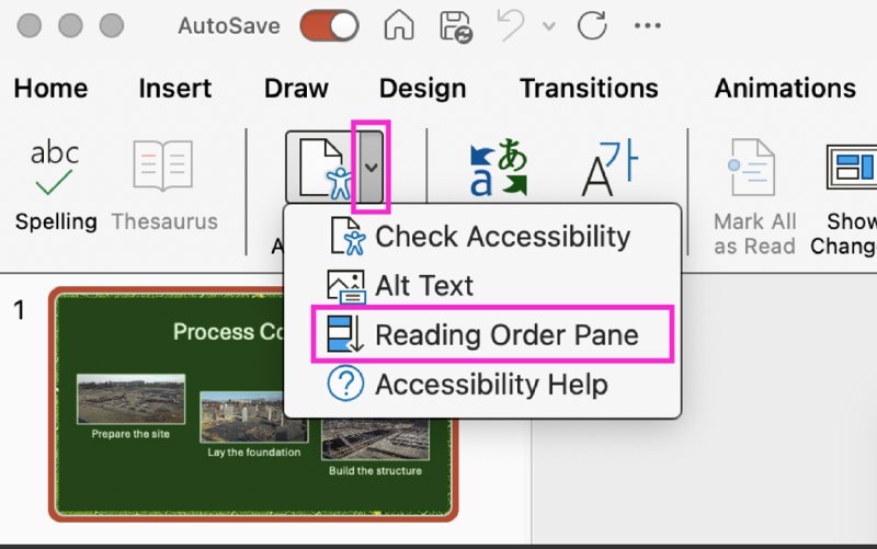 微软开始为 Mac 版 PowerPoint 应用加入“阅读顺序窗格”功能 - WinDiscover