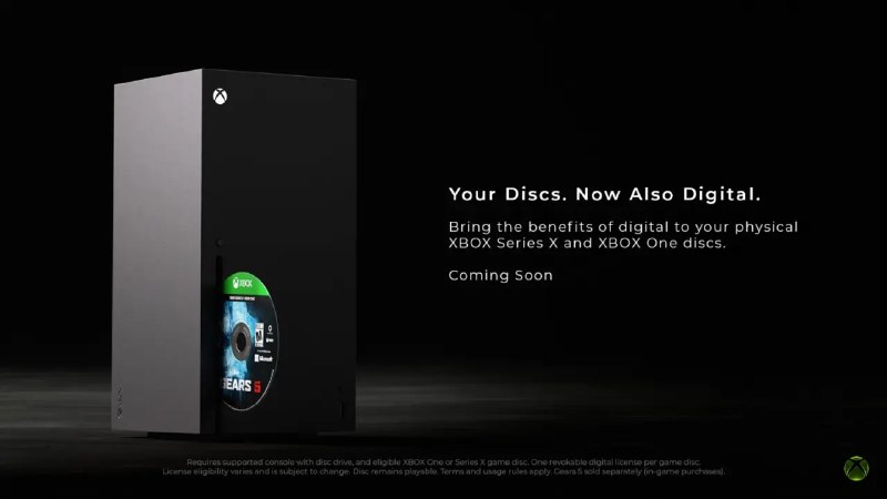 微软确认 Xbox 实体光盘数字化功能：插入光盘即可获得数字授权 - WinDiscover
