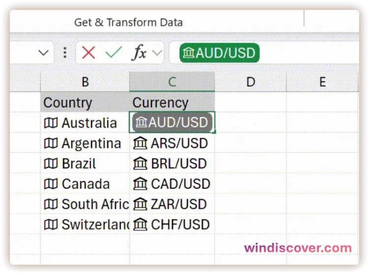 Excel 开始新增值标记功能，可帮助用户快速区分不同数据类型 - WinDiscover