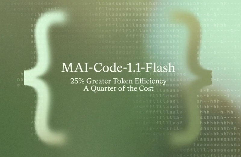 Microsoft 推出可本地运行的 MAI-Code-1.1-Flash 编程 AI 模型 - WinDiscover