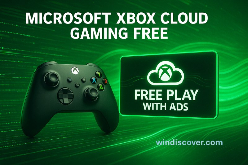 微软将推出免费版 Xbox 云游戏服务，前提是得看一会儿广告 - WinDiscover