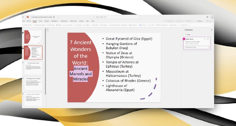 PowerPoint 开始支持评论跟随剪切内容移动 - WinDiscover