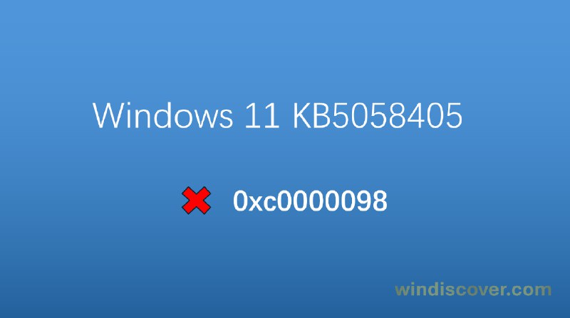 微软发布紧急更新（OOB 更新）KB5062170 - WinDiscover