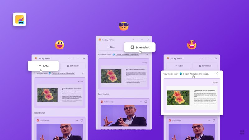 新版 Sticky Notes 体验开始全面推送 - WinDiscover