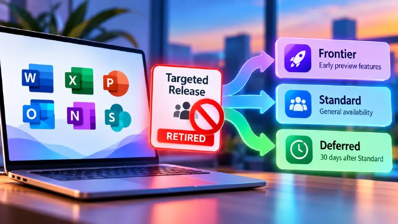 微软停用Microsoft 365应用Targeted Release发布通道 - WinDiscover