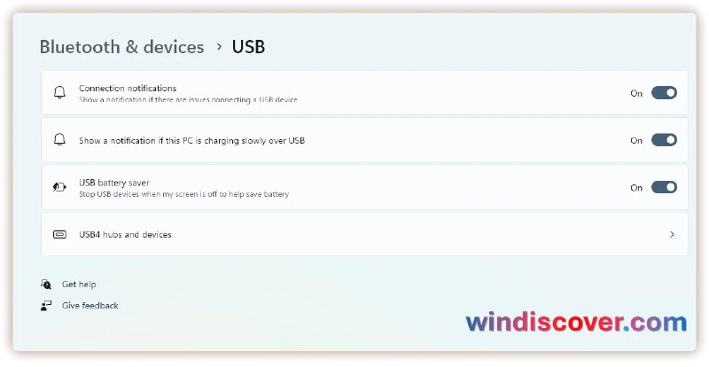 微软官方详解 Windows 11 USB 设置及功能细节 - WinDiscover