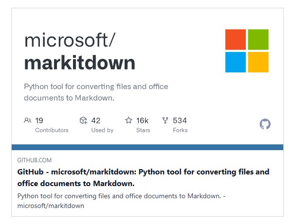 微软开源项目：MarkitDown，可将文件转换成 MD 格式 - WinDiscover