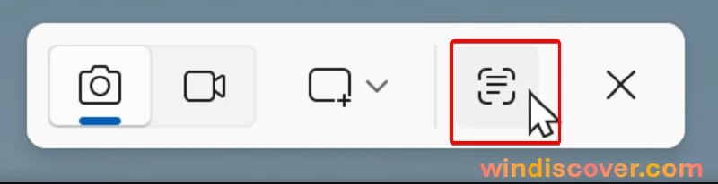 Windows 截图工具开始推送 OCR 文本提取器功能 - WinDiscover