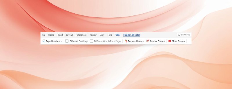 Word 网页版正式引入新的页眉和页脚编辑体验 - WinDiscover