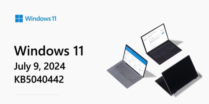 Windows 11 七月安全更新 KB5040442 发布，修复任务栏消失问题 - WinDiscover