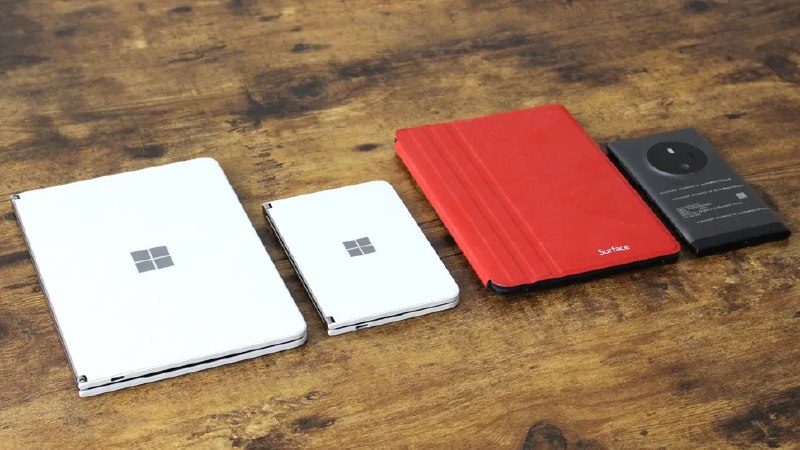 未被微软最终发布的硬件产品：Courier、McLaren、Surface Neo 等 - WinDiscover
