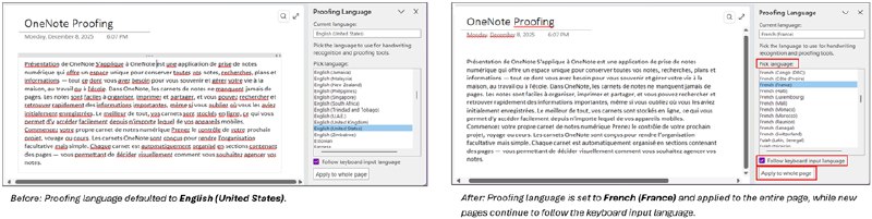 OneNote 开始引入更灵活的“语言校对”设置功能 - WinDiscover