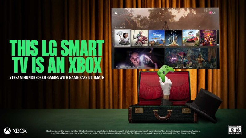Xbox 应用正式支持 LG 智能电视：支持 OLED 和部分 2023 年型号 - WinDiscover